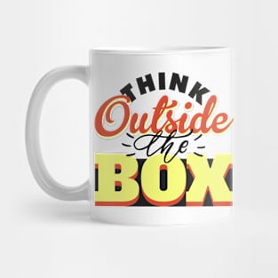 Think outside the box Mug